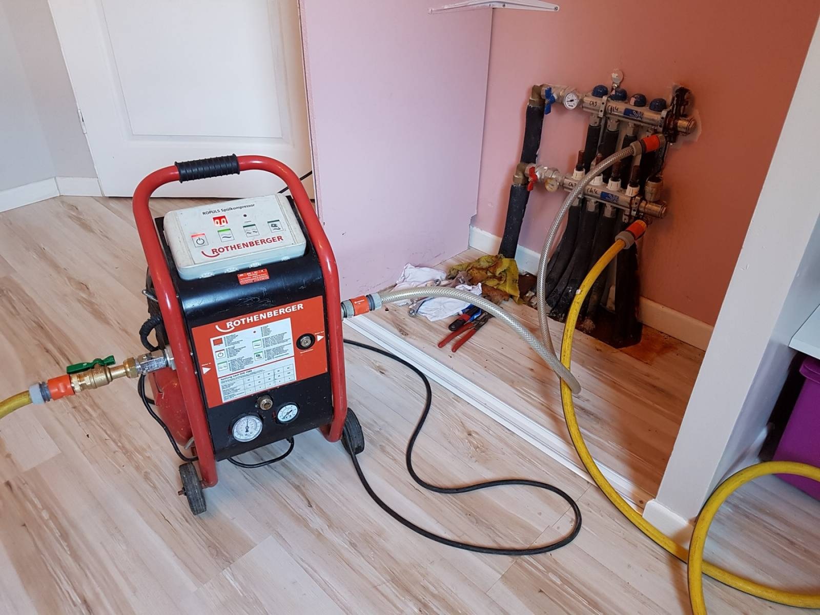 Gebze Vaillant Hermetik Şofben Petek Temizliği
